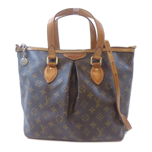LOUIS VUITTON（LV） Borsa a tracolla Louis Vuitton LV GHW Palermo 2 vie M40145 monogramma marrone