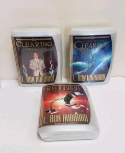 L Ron Hubbard Congress Lectures Clearing Congress London Melbourne Lot Of 3 NEW - Bild 1 von 4