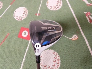 New LH TaylorMade SIM Max D Fairway Wood (3 Wood -16*)/UST Helium 5 F3 R/No-H/C - Picture 1 of 7