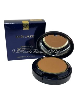Estee Lauder Double Wear Stay In Place Powder Makeup 6C1 RICH COCOA 0.42 Oz NIB - Image 1 of 4