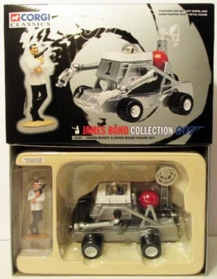 CORGI 007 JAMES BOND 1997 DIE CAST FIGURE DIAMOMDS ARE FOREVER MOON BUGGY NEW! - Image 1 of 4