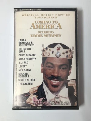 Coming To America Original Motion Picture Soundtrack Cassette Tape Eddie Murphy - Image 1 of 4