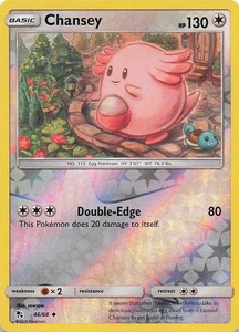 Chansey Uncommon Reverse Holo Hidden Fates 46/68 NM - Picture 1 of 2