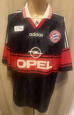 FC Bayern München Original Adidas Heim Trikot 1997-1999 "OPEL" Gr.XL- XXL - Bild 1 von 4