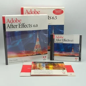 Adobe After Effects 6.5 Professionnel pour Windows version éducation avec numéro de série - Photo 1/15