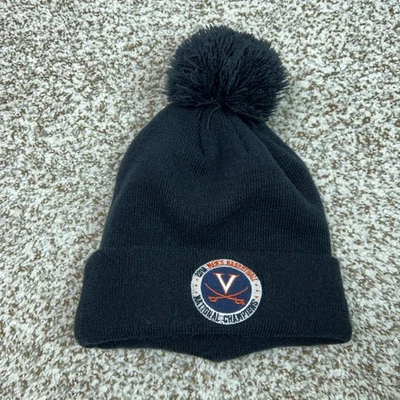 Gorro gorro Virginia Cavaliers para hombre NCAA Pom 2019 campeones nacionales New Era Foto 1 de 4