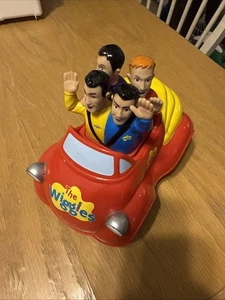 WIGGLES Toy Big Red Car Musical Motorisiertes Auto TV Show Kinder 2003 Batteriebetrieben - Bild 1 von 9
