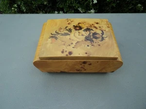 Vintage Italy REUGE Schweizer Spieluhr / Schmuckkästchen Edelweiß - Made in Italy - Bild 1 von 10