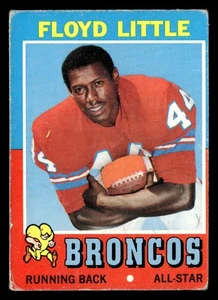 1971 Topps Floyd Little #110 VG Denver Broncos - Picture 1 of 2