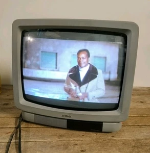Televisore crt 14 pollici 14" Mivar 16P TV vintage retrogame SCART TV Play..💾✅ - Imagen 1 de 6