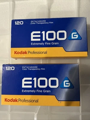 Kodak EktaChrome E100G 120 Color Transparency Film (10x rolls) - Exp. 2013 COLD - Image 1 of 3