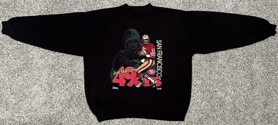 Sudadera Joe Montana San Francisco 49ers Vintage Años 90’s NFL (Talla XL) ¡Excelente! Foto 1 de 4