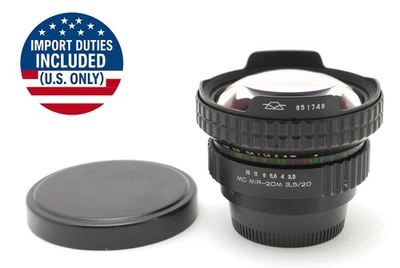 ¡Muy raro! Nikon F Mount 【COMO NUEVO】 Lente Zenit MC MIR-20M 20mm f/3.5 de Japón - Imagen 1 de 4