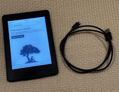 Lector electrónico Kindle Paperwhite (generación anterior - lanzamiento 2015) - negro, 6" de alto Foto 1 de 2