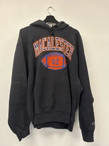Sudadera con Capucha Vintage Champion Tejido Inverso XL Macalester Fútbol Bordado Y2K - Imagen 1 de 9