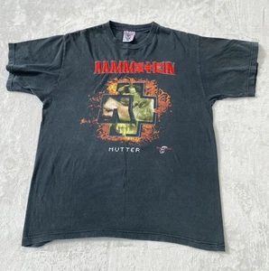 Vintage 2001 Rammstein Mutter Rock And Death Mexiko Konzert Tour T-Shirt Gr. XL - Bild 1 von 11