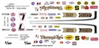 Bill "Grumpy" Jenkins 1969 Camaro Drag NHRA 1/24th - 1/25th Scale Decals