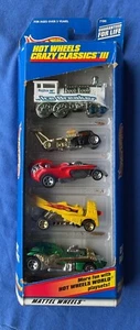 1998 Mattel Hot Wheels 5 car Gift pack Crazy Classics III, Die-cast models Boxed - Picture 1 of 2