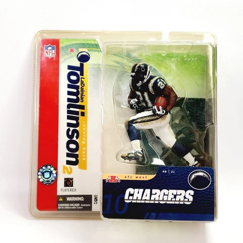2004 McFarlane #21 LaDainian Tomlinson Chargers AFC West Sports Picks-New In Box Cover