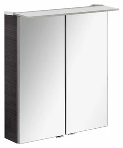 Fackelmann B.PERFEKT LED Spiegelschrank Badmöbel Schwarz 60 cm Made in Germany - Bild 1 von 6