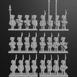 48x 15mm/1:100th British Highlanders (Turner Miniatures) - Picture 1 of 1