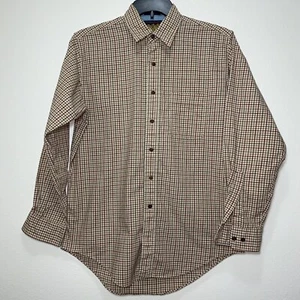 Vintage Chaps Ralph Lauren Long Sleeve Mens Shirt Size 15.5 32/33 Factory Field - Picture 1 of 4