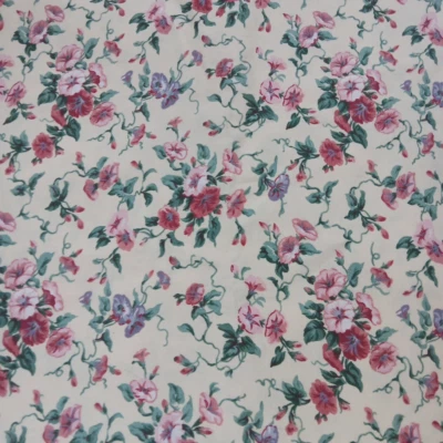 Tela floral amarilla floral Waverly de colección Fairhaven brillante 4,8 yardas Cottagecore Foto 1 de 3