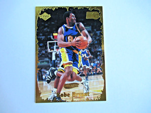 1999 Collectors Edge KOBE BRYANT Rookie Rage #RR-46 LAKERS GOLD INGOT