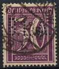 Germany 1921 Sg#159, 50Pf Perfin "B.L.A." Used #D99985