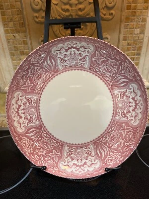 SPODE ARCHIVE COLLECTION: GEORGIAN SERIES "FLORAL"  11 3/4” SHALLOW SERVING BOWL - Image 1 of 4