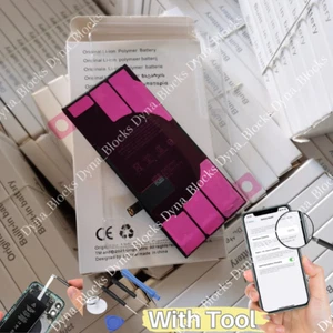 Replacement Internal Battery For iPhone 11 12 13 Pro Max XR XS Tool Adhesive Lot - Picture 1 of 10