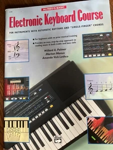 Alfred's Basic Electronic Keyboard Kurs für Instrumente mit automatischem Rhythmus Neu - Bild 1 von 2