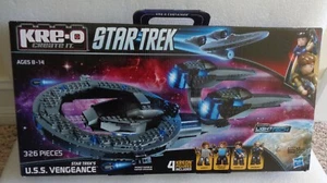 NEW 2013 HASBRO KRE-O CREATE IT STAR TREK USS VENGEANCE A4364 326 PIECES - Picture 1 of 3
