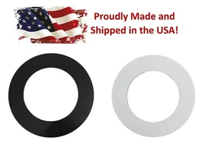 1 or 5 Pack Trim Rings Plastic 8" Goof Ring for Recessed Light Ring Multi-Color - Picture 1 of 12