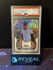 2023 Bowman Chrome 1st Speckle Refractor Brailer Guerrero #139/299 PSA 9 Mint 