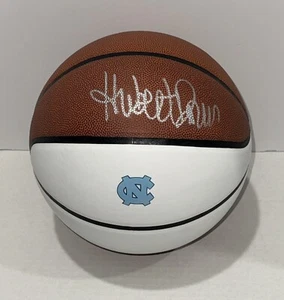 HUBERT DAVIS SIGNED BASKETBALL NORTH CAROLINA TAR HEELS AUTOGRAPHED JSA COA - Picture 1 of 1