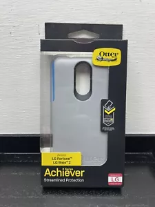 Otterbox Achiever Series Case for LG Fortune/LG Risio 2, Gray/Blue New Sealed - Picture 1 of 1