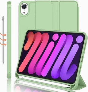 iPad Mini 6 Case (8.3-Inch,2021 Model) iPad Mini 6th Generation Case Pencil Hold - Picture 1 of 9