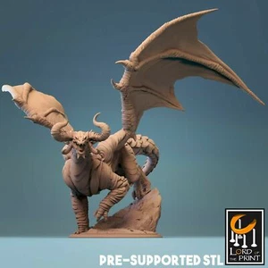 RPG Adult Cloud Dragon Miniature D&D DnD Pathfinder - Imagen 1 de 1