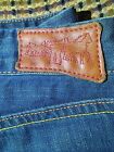 Levis Red Collection Jeans Women's 28x32 Blue Slim Straight  5 Pocket Pants Exc