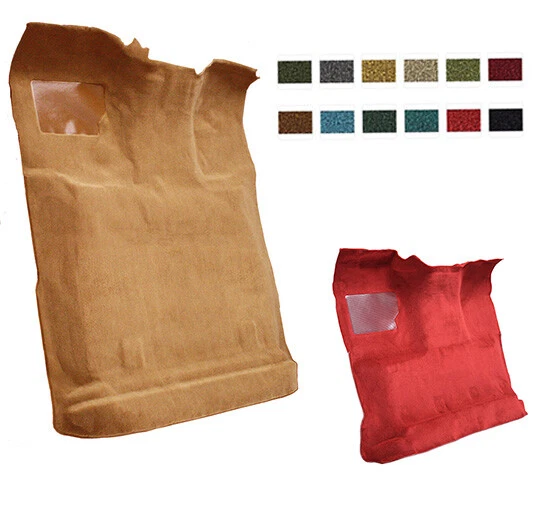 Kit de alfombra moldeada original para camioneta Ford F-150 80-86 Cutpile *Hecho en EE. UU.* Foto 1 de 4