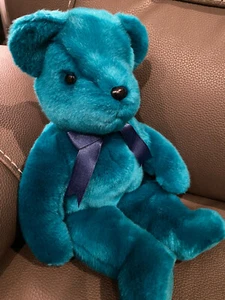 Ty Beanie Buddies Buddy Teddy the Teal Grean Bear - Bild 1 von 5