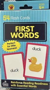 Carson Dellosa Education First Words Flash Cards With 54 Cards - Picture 1 of 2