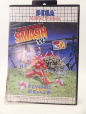 VINTAGE SEGA MASTER SYSTEM SUPER SMASH TV CIB