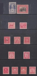 (F302-62) 1926 USA mix of 13stamps 2c to 5c M/H (BL) - Picture 1 of 1
