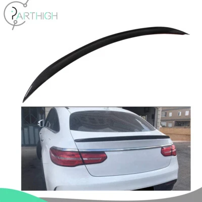 For 2015-2017 2018 2019 Mercedes Benz GLE Coupe Rear Spoiler Full Carbon Fiber Foto 1 de 4