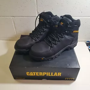 *NUEVO* Bota de Trabajo Caterpillar Para Hombre Resorción Impermeable Compuesto Puntera 12W Negra - Imagen 1 de 9