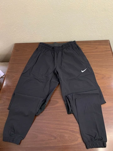 NBA Charlotte Hornets Basketball Players Travel Pants Black Nike Size Medium Cover