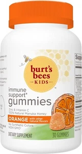 Burt's Bee's Kids Immune Support Zinc Vitamin Manuka Honey 60 Ct FREE SHIPPING - Picture 1 of 4