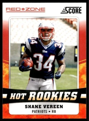 2011 Score Hot Rookies Shane Vereen Rookie G78 New England Patriots #25 - Image 1 of 2
